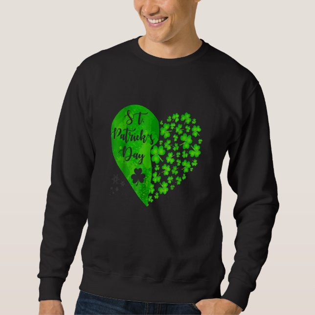 Sudadera Feliz Día de San Patricio Gracioso Saint Patrick I (Anverso)