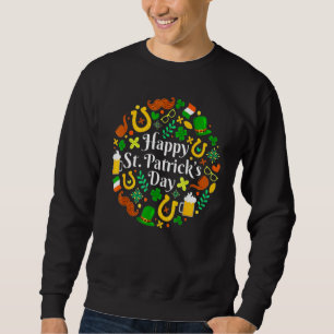 Sudadera Feliz Día de San Patricio Gracioso San Patricio
