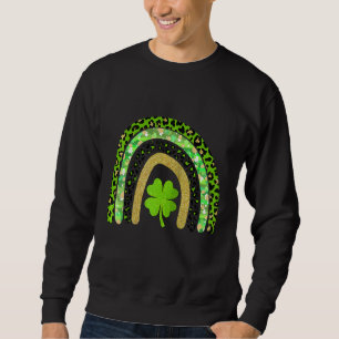 Sudadera Feliz Día de San Patricio Lucky Rainbow Clover