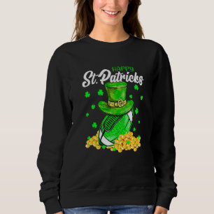 Sudadera Feliz Día de San Patricio Rugby Irlandés Shamrock 