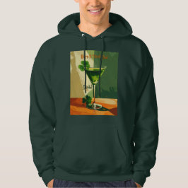 Sudadera Feliz día de San Patricio Shamrock Martini