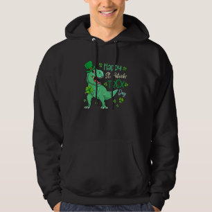Sudadera Feliz Día de San Patricio T Rex San Patricio Dinos