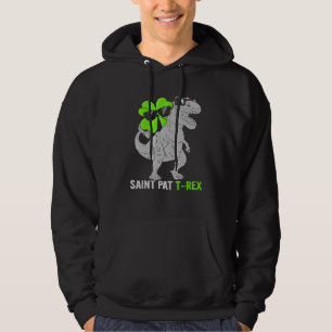 Sudadera Feliz Día de San Patricio T Rex San Patricio Dinos
