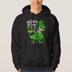 Sudadera Feliz Día de San Patricio T Rex San Patricio Dinos