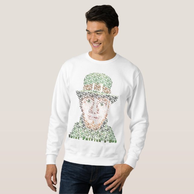 Sudadera ¡Feliz día de san patrick! (Anverso completo)