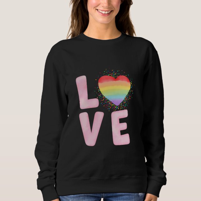 Sudadera Feliz Día de San Valentín 2023 para ella (Anverso)