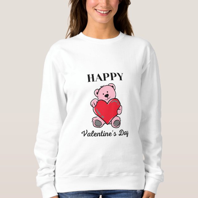 Sudadera Feliz Día de San Valentín 2024 - Amar las imágenes (Anverso)