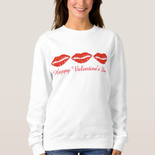Sudadera Feliz Día de San Valentín despierta el beso con pi