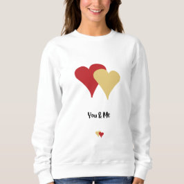 Sudadera Feliz Día de San Valentín -Día de San Valentín par