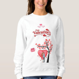 Sudadera Feliz día de San Valentín – Pareja Romántica