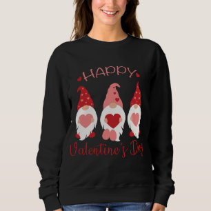 Sudadera Feliz Día de San Valentín se vuelve amor rojo vivo