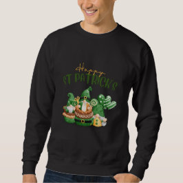 Sudadera Feliz Día de Santa Patrullas - Lucky Irish Clover