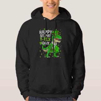 Sudadera Feliz Día de St Pat Trex Dinosaur