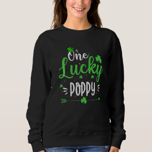 Sudadera Feliz Día de St Patricks Cute Un Afortunado Equipo
