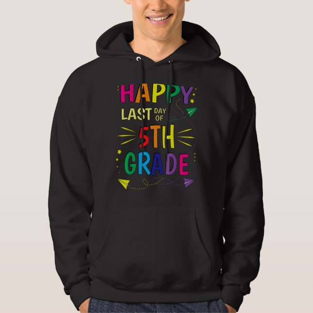 Sudadera Feliz Día Del Estudiante De 5º Gradua (Anverso)