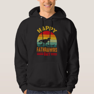 Sudadera Feliz Día del Padre Dinosaurio hijo para papá Trex