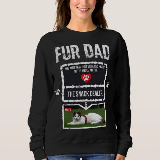 Sudadera Feliz Día del Padre, gato papá, amo a mi papá