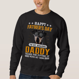 Sudadera Feliz Día del Padre Manchester Terrier Dog Dad