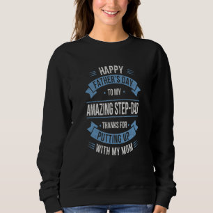 Sudadera Feliz Día del Padre Mejor Bono Papá Para Stepfat