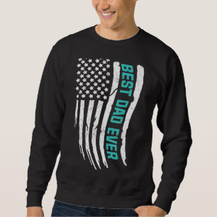 Sudadera Feliz Día del Padre mejor papá con nosotros, norte