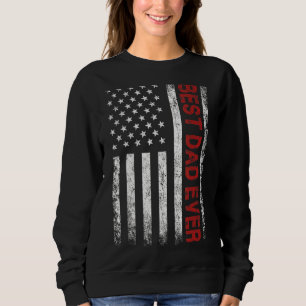 Sudadera Feliz Día del Padre mejor papá con nosotros, norte