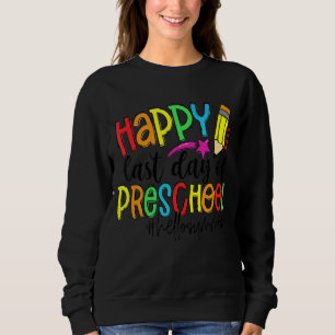 Sudadera Feliz Día Del Preescolar Hola Maestro De Verano K