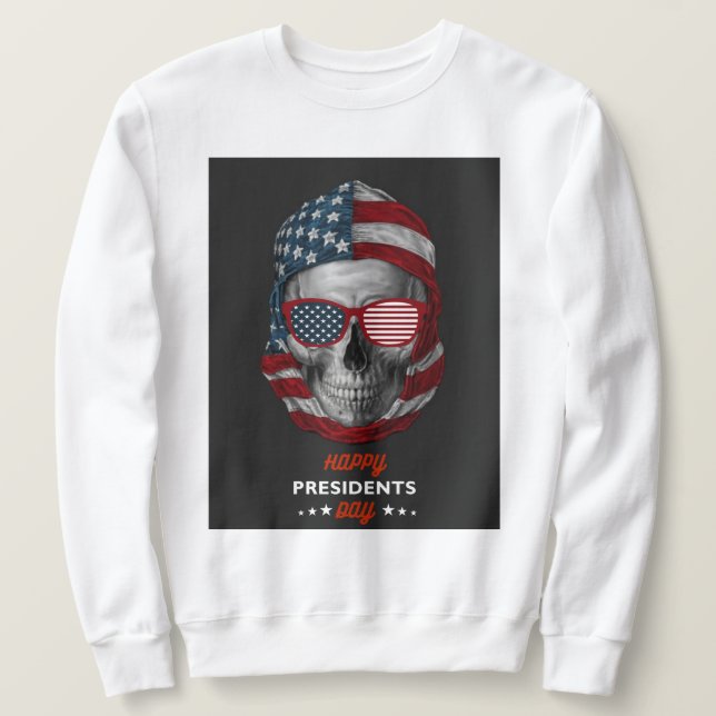 Sudadera Feliz Día del Presidente (Anverso del diseño)
