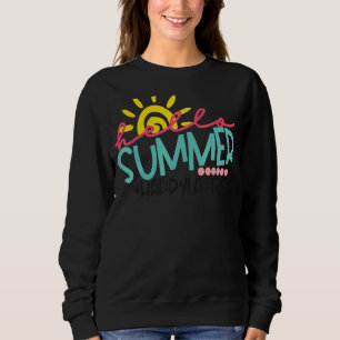 Sudadera Feliz Día Del Profesor De La Escuela, Hola Sum