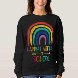 Sudadera Feliz Día Del Profesor Escolar Graduación Arcoiris