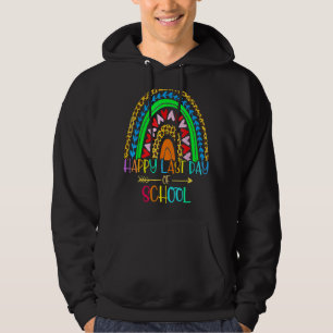 Sudadera Feliz Día Del Profesor Escolar Graduación Arcoiris