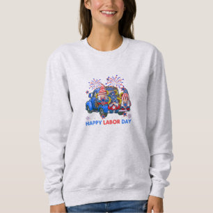 Sudadera Feliz Día del Trabajo Día Patriótico Sindicato Tra