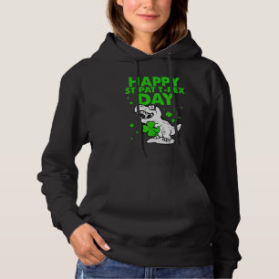 Sudadera Feliz Día del Trébol de St Pat Dino St Patricks Da