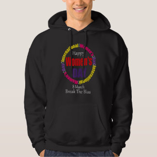 Sudadera Feliz Día Internacional de la Mujer 8 de marzo de 