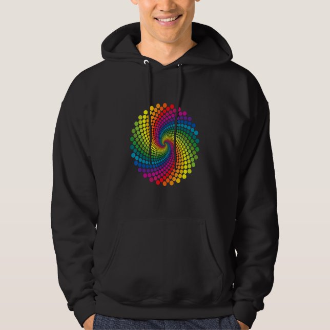 Sudadera Feliz Día Internacional del Dot Polka Dot (Anverso)