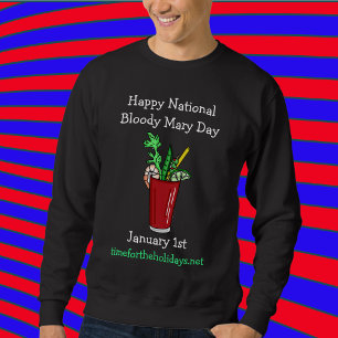 Sudadera Feliz Día Nacional de la Sangrienta María el 1 de 