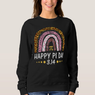 Sudadera Feliz Día Pi Mathemic Math Teacher Leoparlain