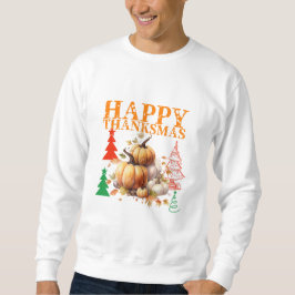 Sudadera Feliz diseño gracioso de Thanksmas - Humor del Día