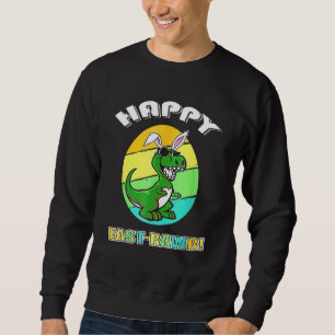 Sudadera Feliz East Rawr Cute conejillo de conejitos orejas