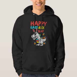Sudadera Feliz Eastrawr T Rex Dinosaur Chicas adolescentes