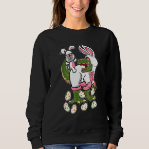 Sudadera Feliz Eastrawr T Rex Dinosaur Dino Egg Happy Easte