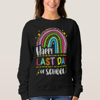 Sudadera Feliz El Último Día De La Escuela De Maestros De L