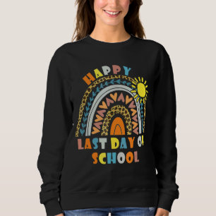 Sudadera Feliz El Último Día De La Escuela Estudiantil Boho