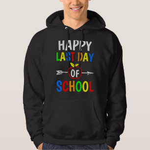 Sudadera Feliz El Último Día De Los Estudiantes Graduados