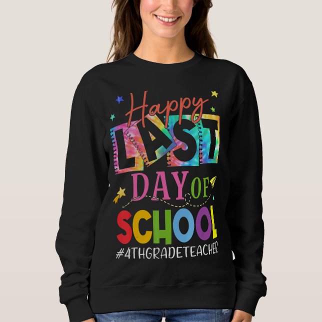 Sudadera Feliz El Último Día Del Colegio, Profesor G De Tye (Anverso)