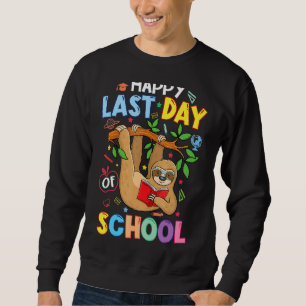 Sudadera Feliz El Último Día Del Escolar El Profesor Cute S