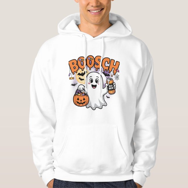 Sudadera Feliz fantasma con Candy y Boo Brew (Anverso)
