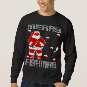 Sudadera Feliz Fishmas Santa
