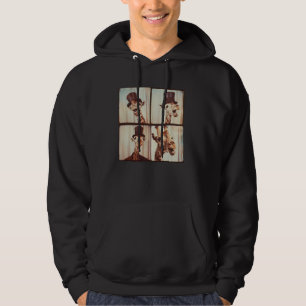 Sudadera Feliz Giraffe Face Zoo Animal Fotoboth Cute Gira