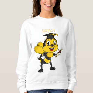 Sudadera Feliz graduación de abejas personalizados