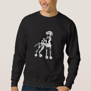 Sudadera Feliz Gran Dane I Harlequin Gran Dane Fun